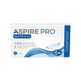 Aspire Pro Monthly Multifocal Contact Lenses(3 lens/box)